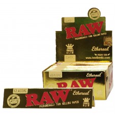 RAW Ethereal Gold King Size Slim 50PK